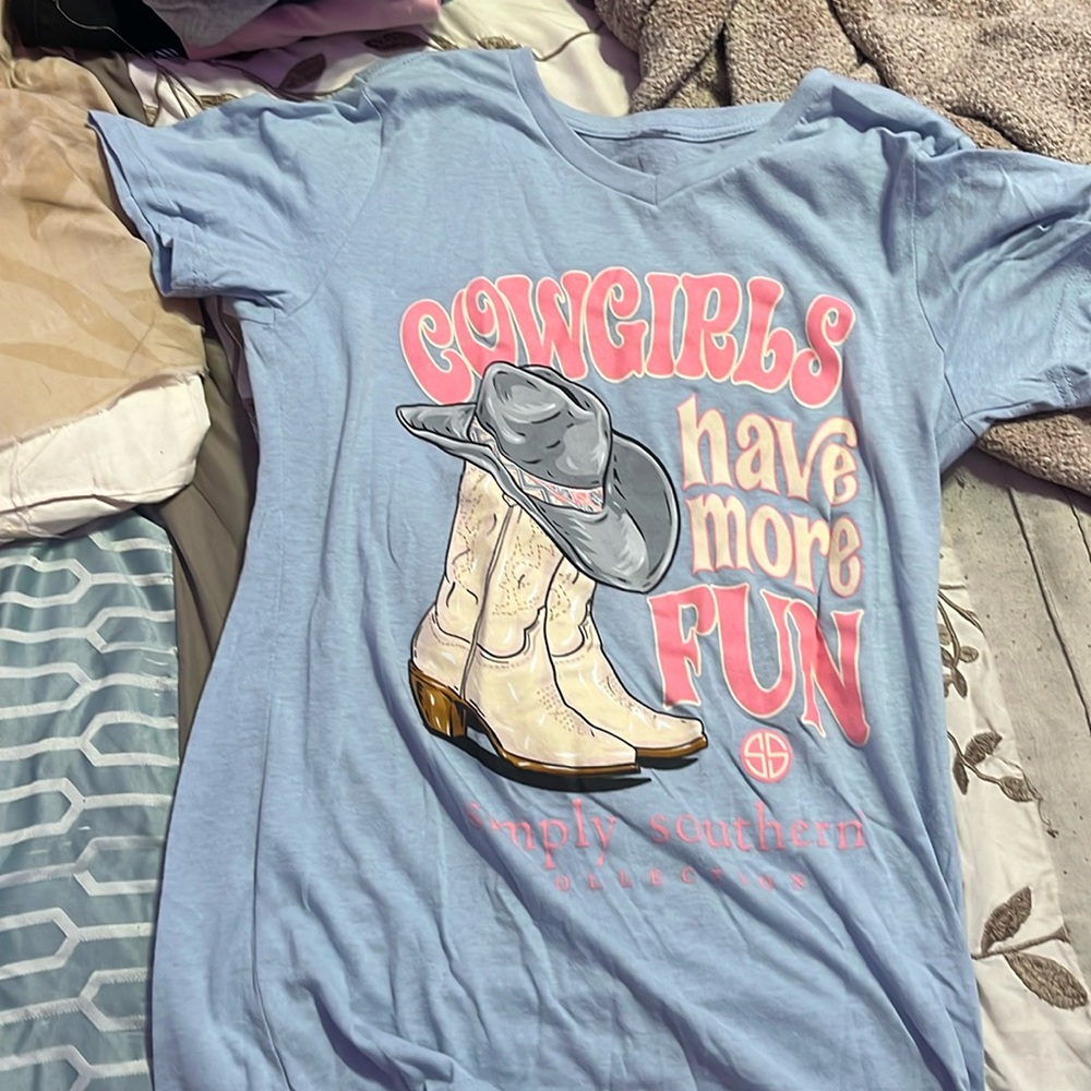 Cowgirl just wanna have fun t-shirt